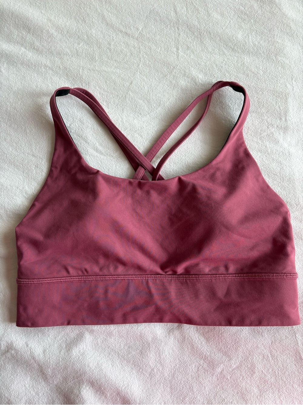 Lululemon long line energy bra, size 10